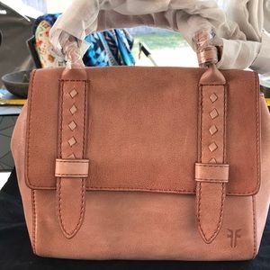 Frye mini flap satchel - Dusty Rose